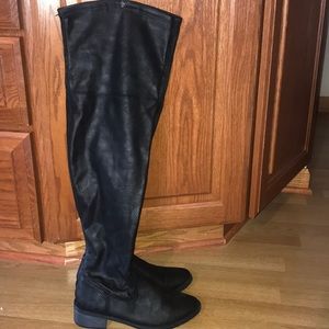 Black Over the Knee Boot